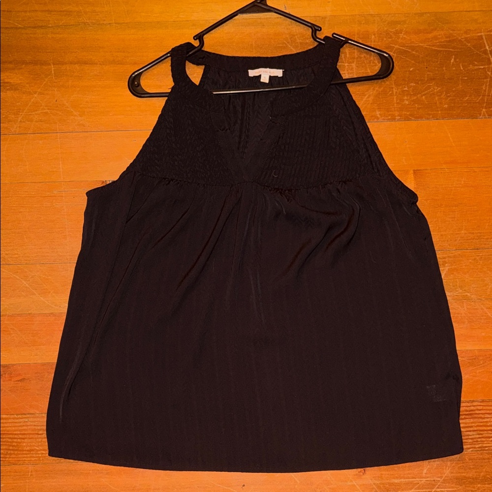 Skies Are Blue Black Halter Top